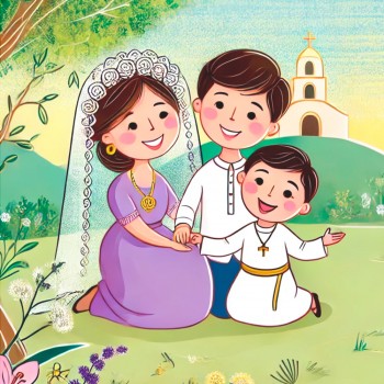 Historia de Santa Ana y San Joaquín para niños - Los abuelos de Jesús