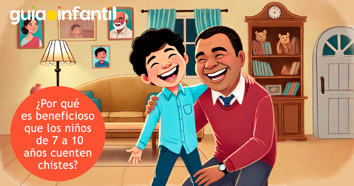 Beneficios de los chistes para niños de 7 a 10 años