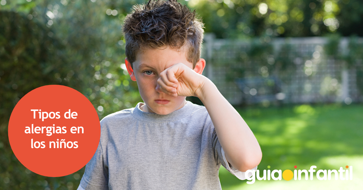 Tipos de alergias en los niños