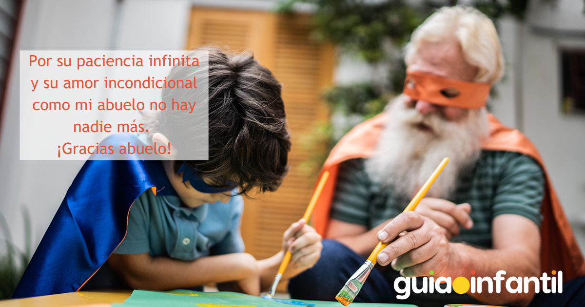 Las frases de agradecimiento en el día de los abuelos