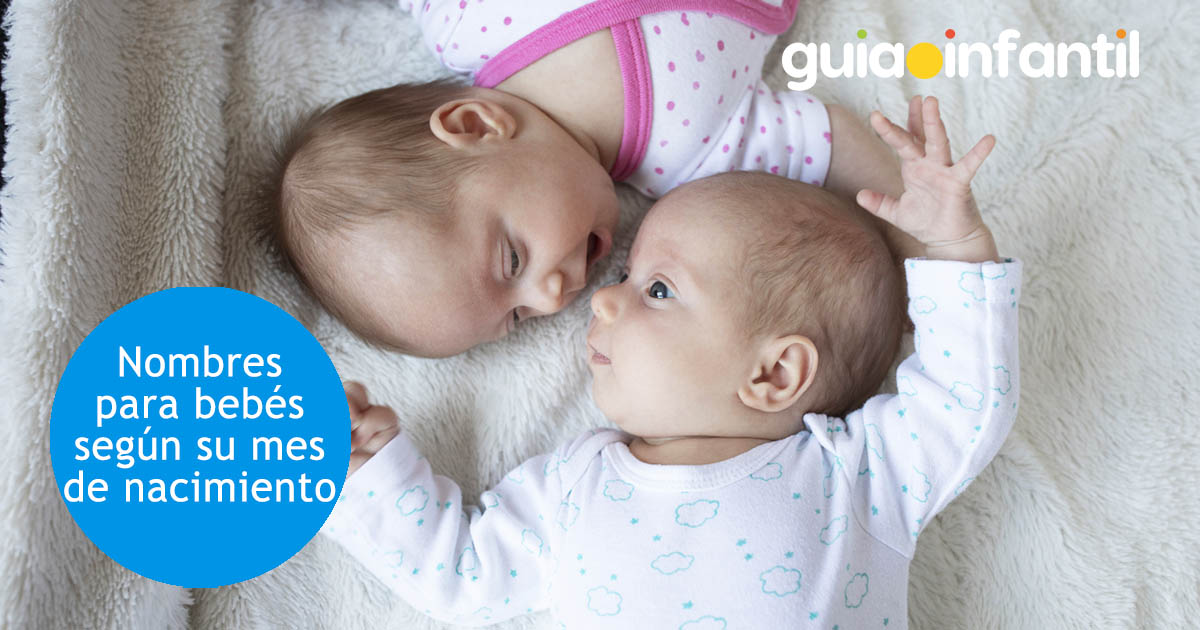 nombres de bebés según el mes de su nacimiento