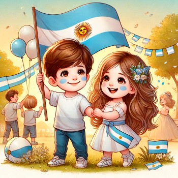 Cuento corto para celebrar la Independencia de Argentina con los niños