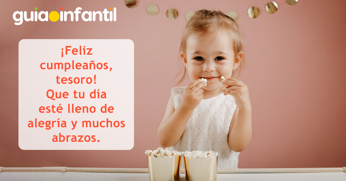 Tarjeta de felicitación para un niño de dos años