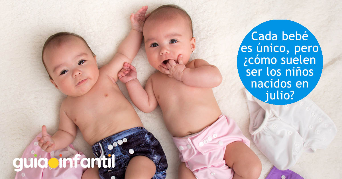 bebés nacidos en julio