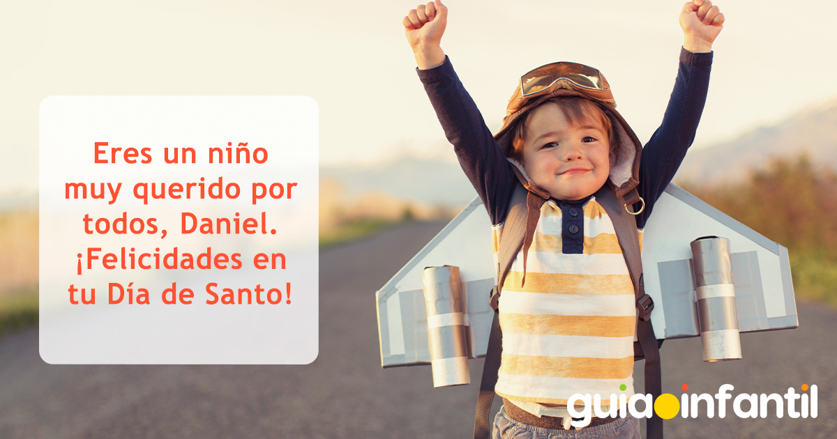 Tarjeta para felicitar a Daniel