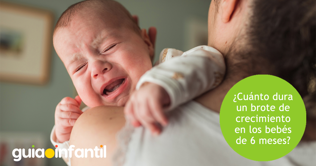 ¿Cuánto dura un brote de crecimiento en los bebés?