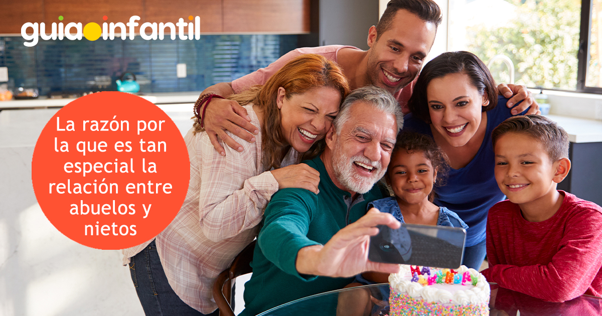 La relación tan especial entre abuelos y nietos