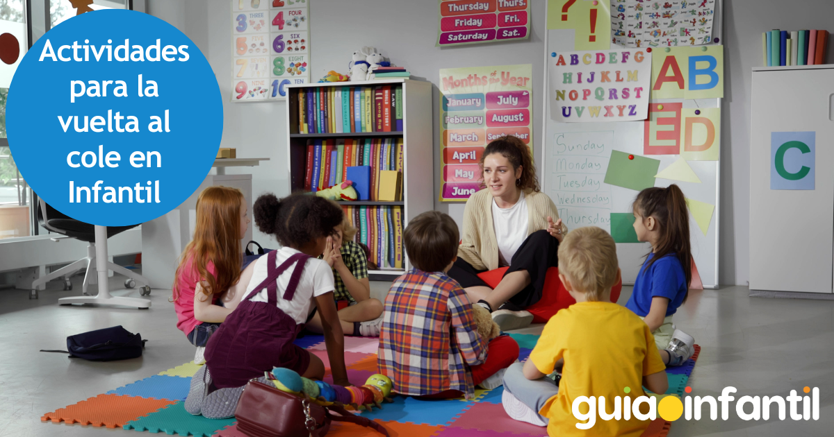 Actividades para la vuelta al cole en Infantil