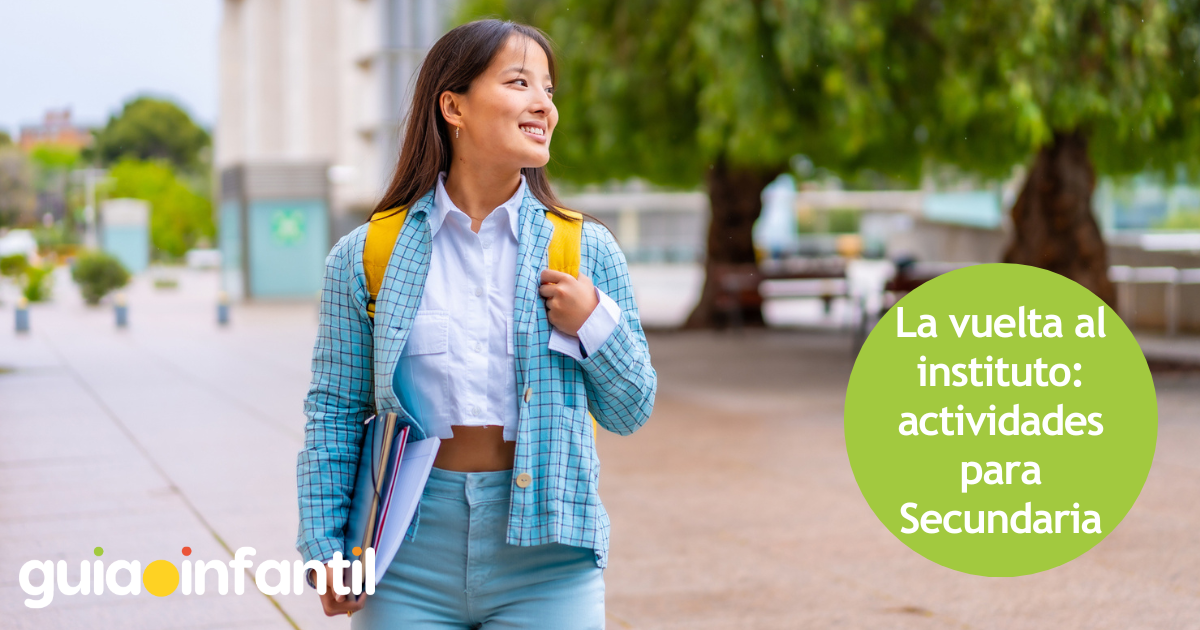 Actividades de vuelta al cole para Secundaria
