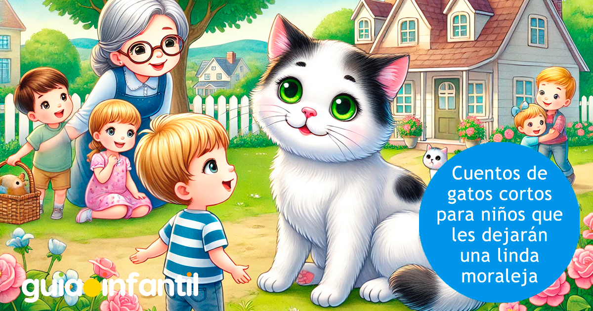 Cuentos cortos para niños sobre gatos
