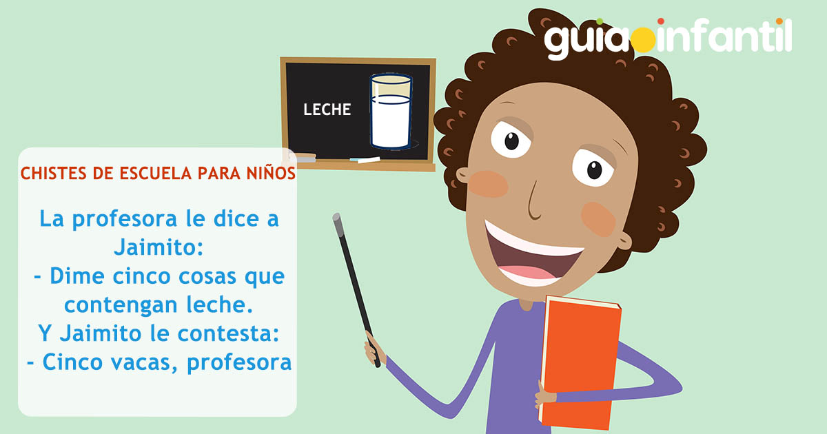 chistes de colegio para niños