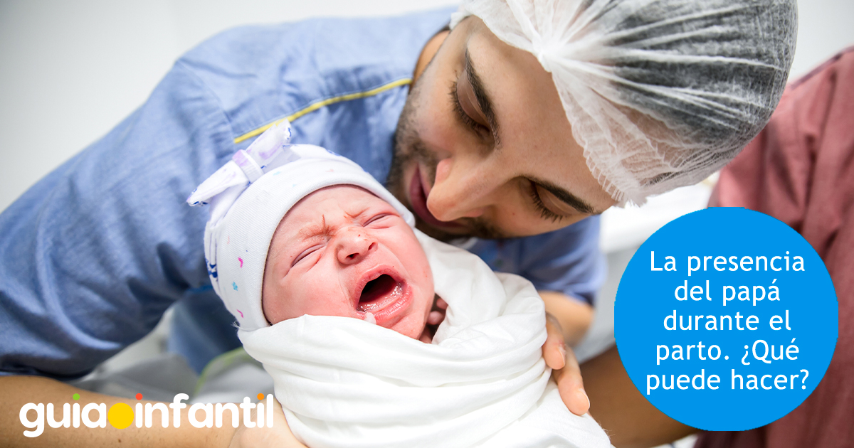 Presencia del papá en el parto