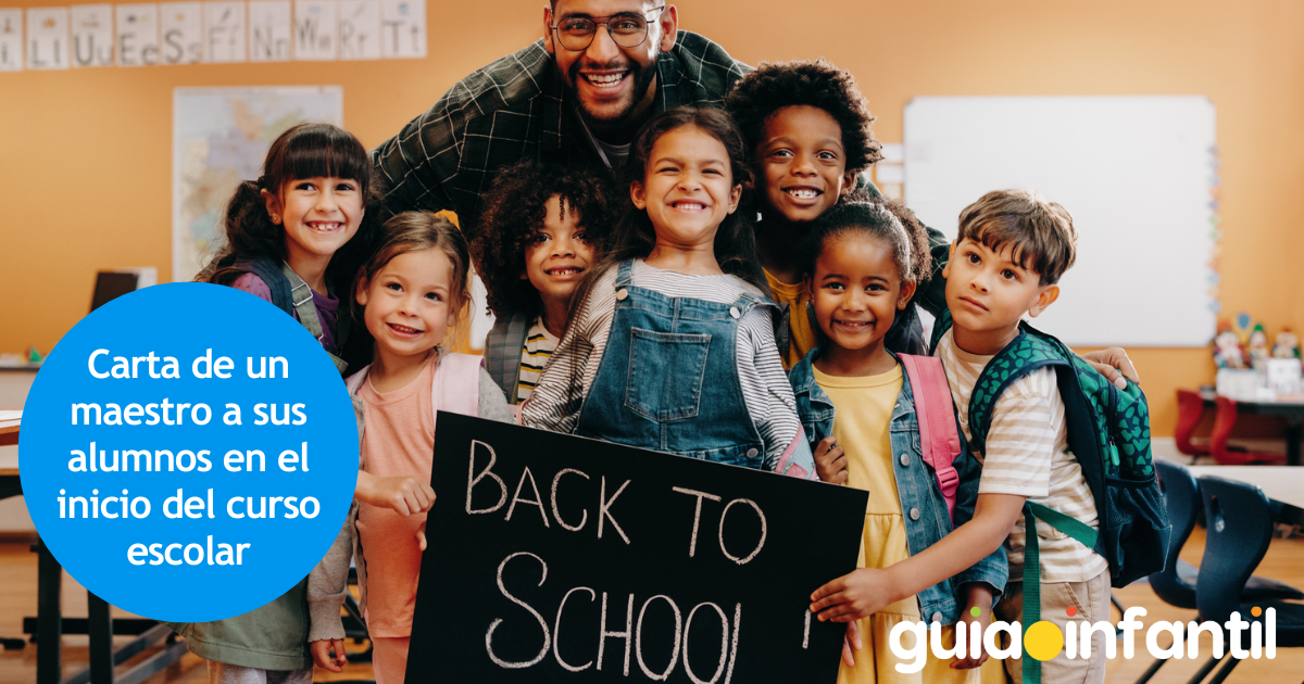 Carta para motivar a los alumnos en la vuelta al cole