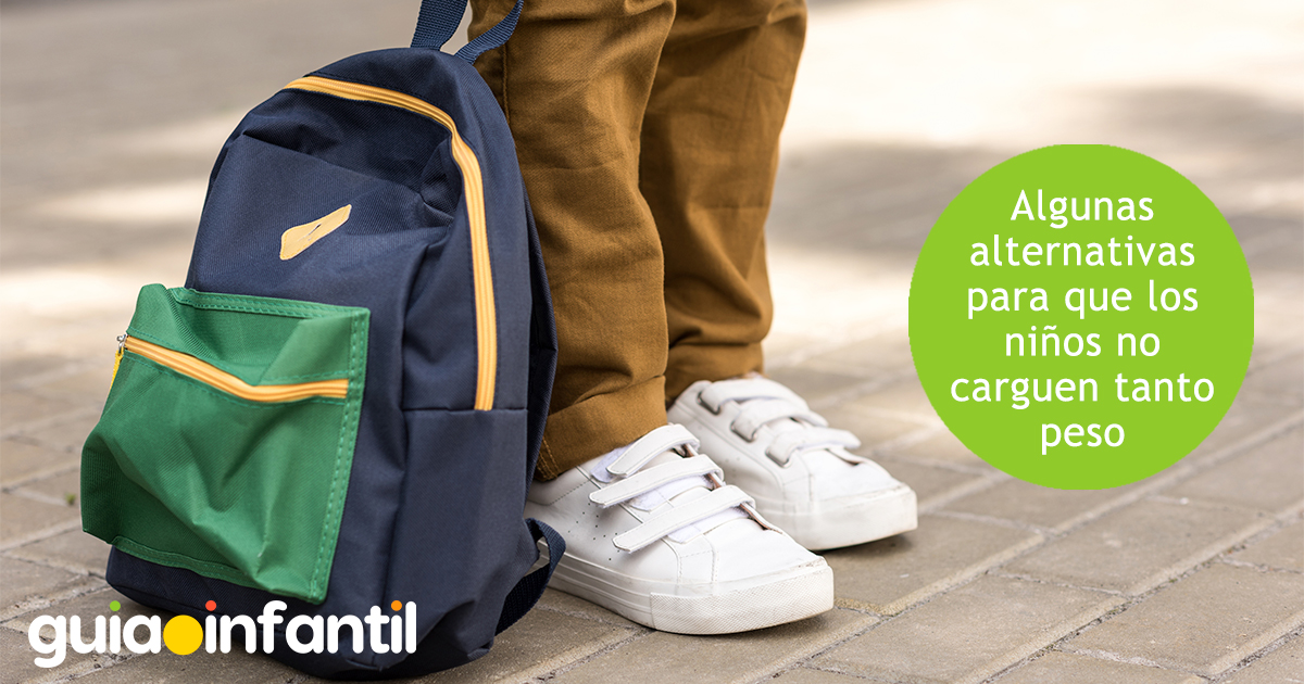Alternativas para el peso de la mochila de los niños