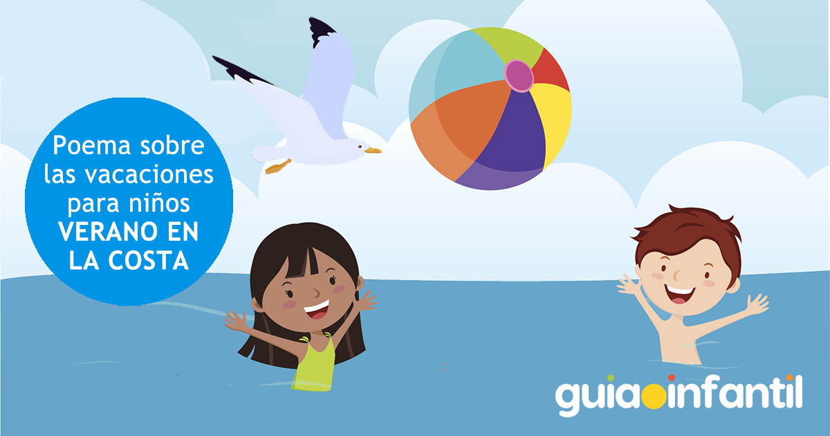 Verano en la costa- Poema para niños