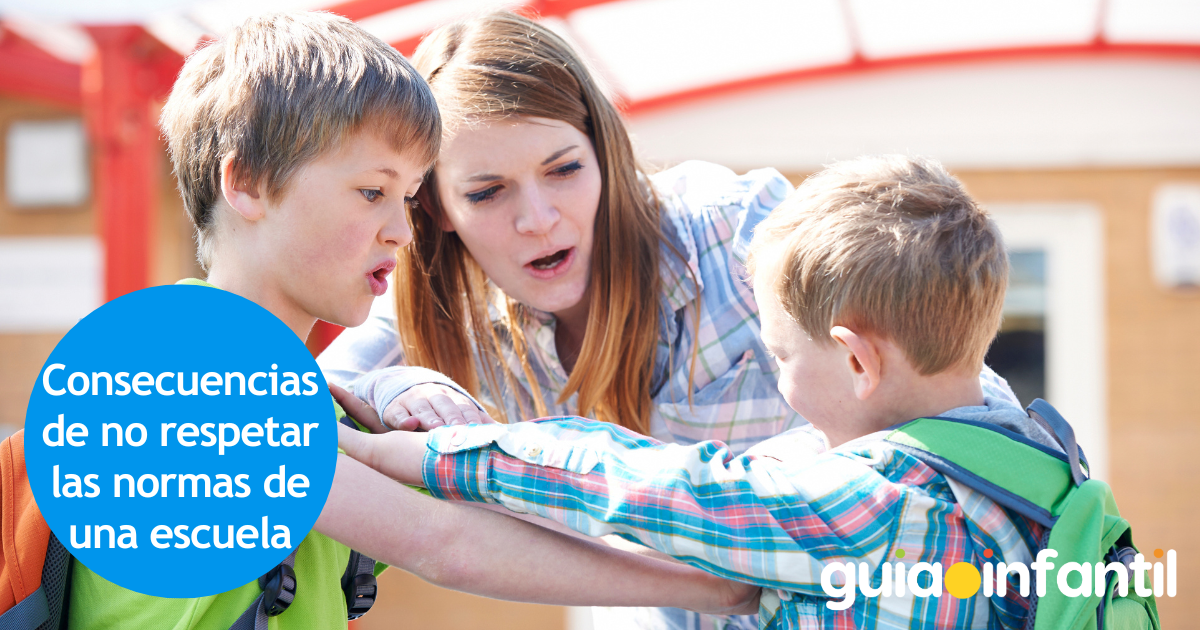 Consecuencias de no respetar las normas del colegio