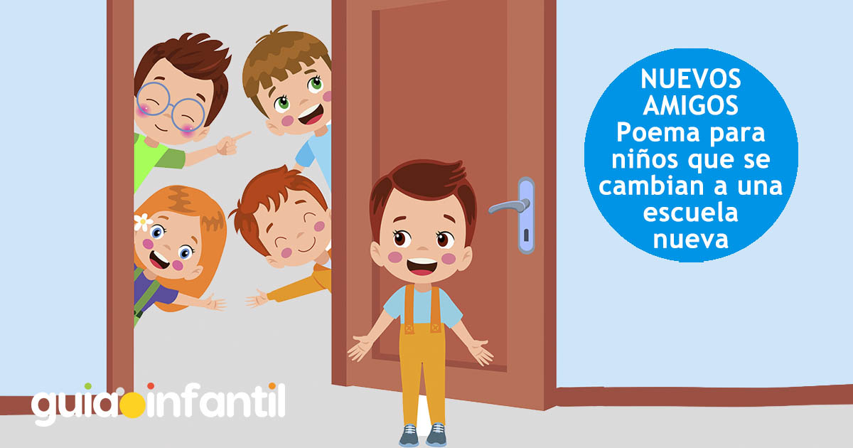 Un poema corto para niños que cambian a una escuela nueva