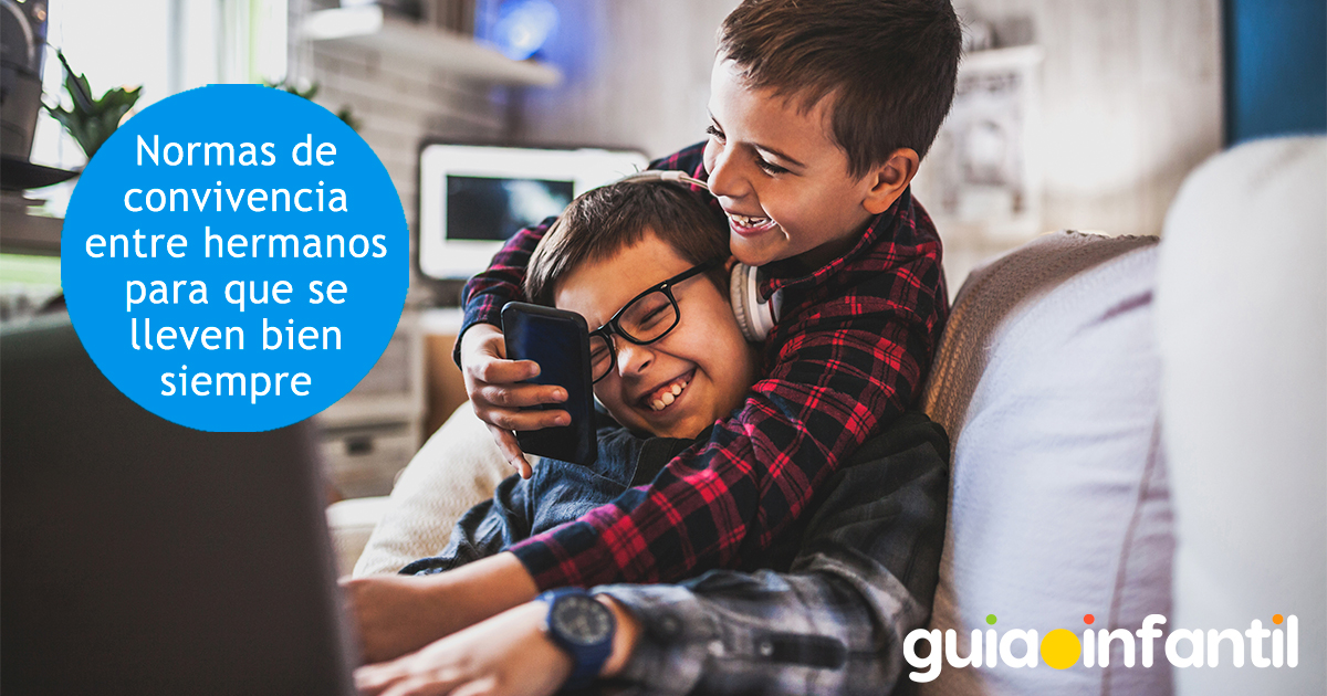Normas de convivencia entre hermanos