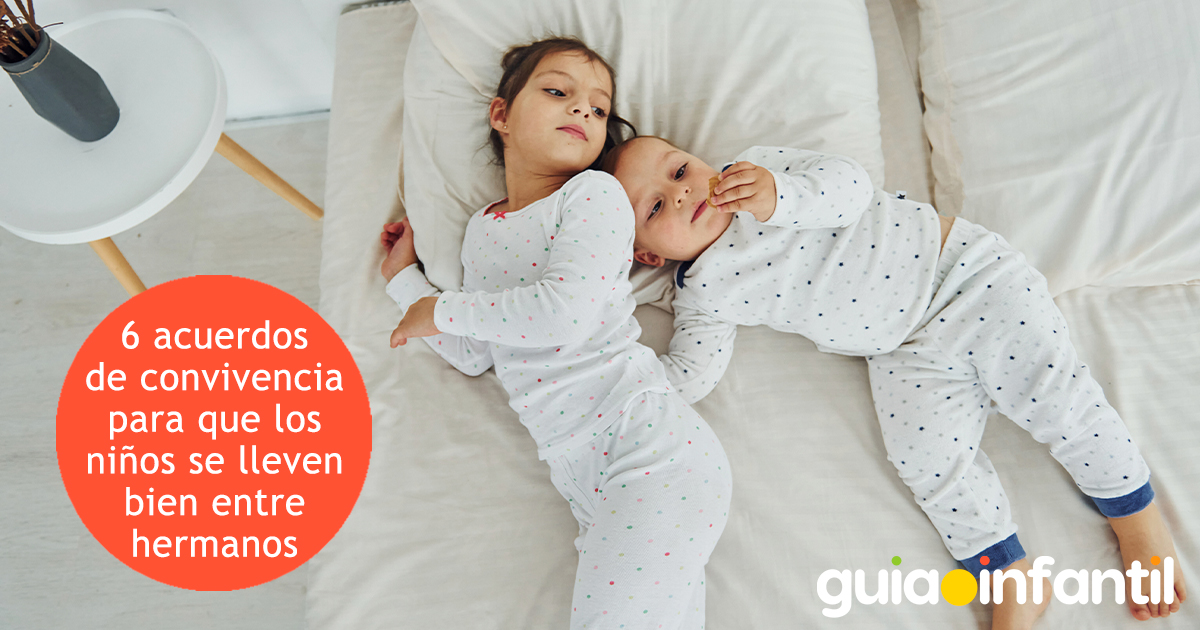 Acuerdos para que los hermanos se lleven bien