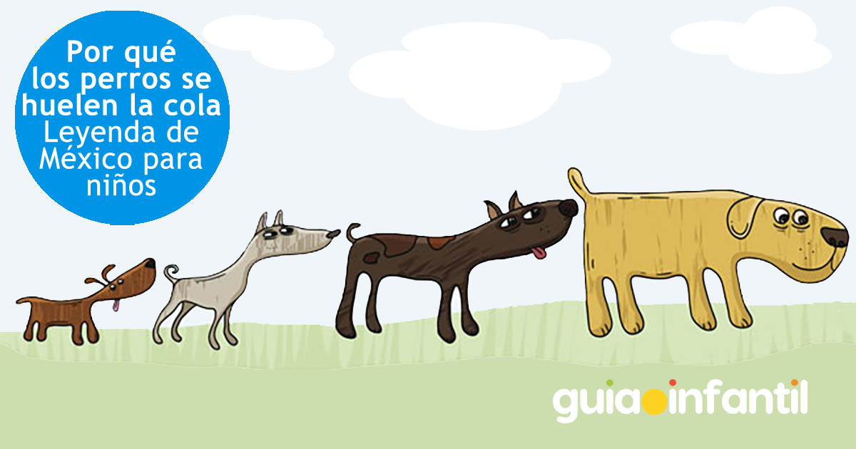 Por qué los perros se huelen la cola Por qué los perros se huelen la cola