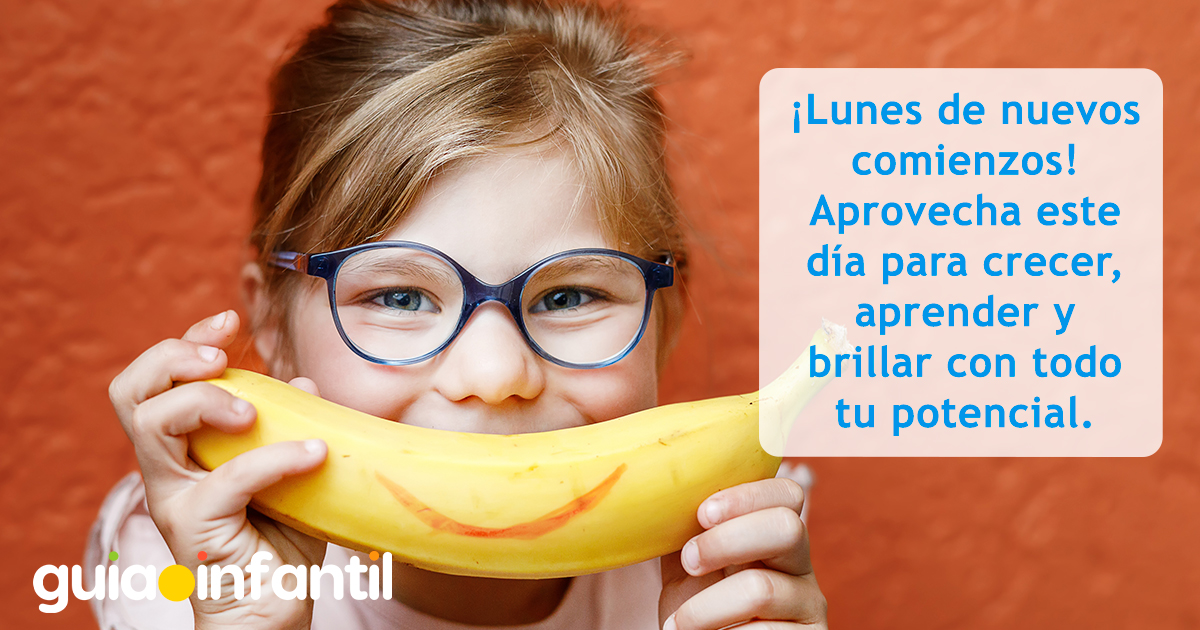 Frase de lunes para los niños