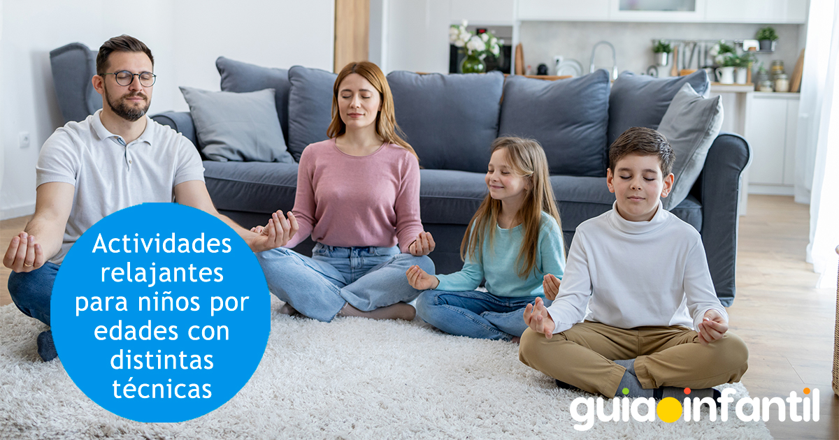 Técnicas de relajación para niños