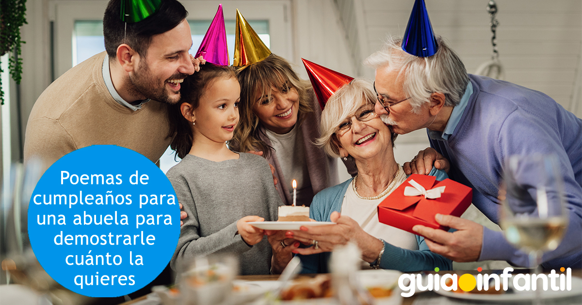 Feliz cumpleaños para la abuela