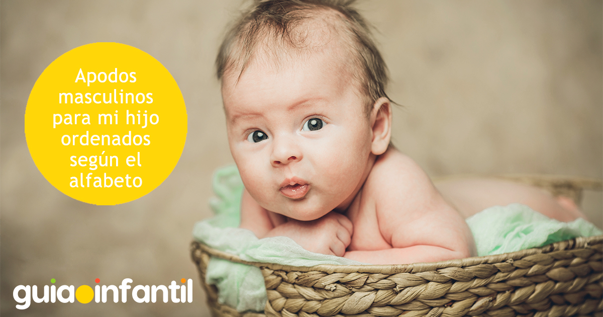 Nombres para niños en orden alfebético