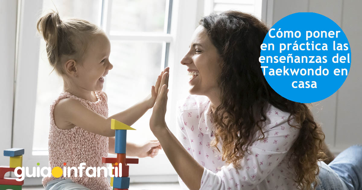 poner en práctica lo que enseña el taekwondo en casa