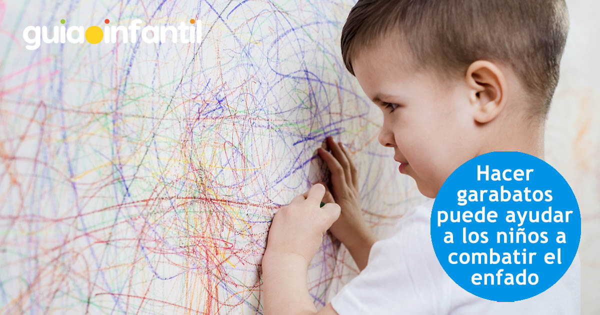 dibujar garabatos combate el enfado de los niños