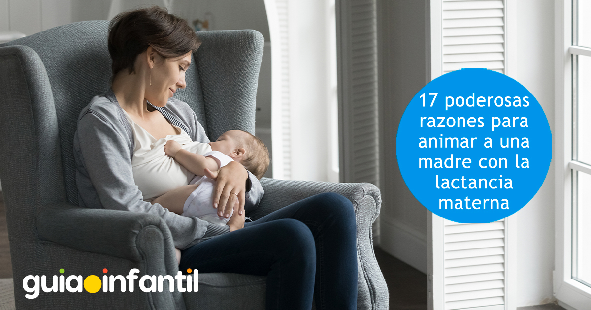 Razones para dar el pecho al bebé