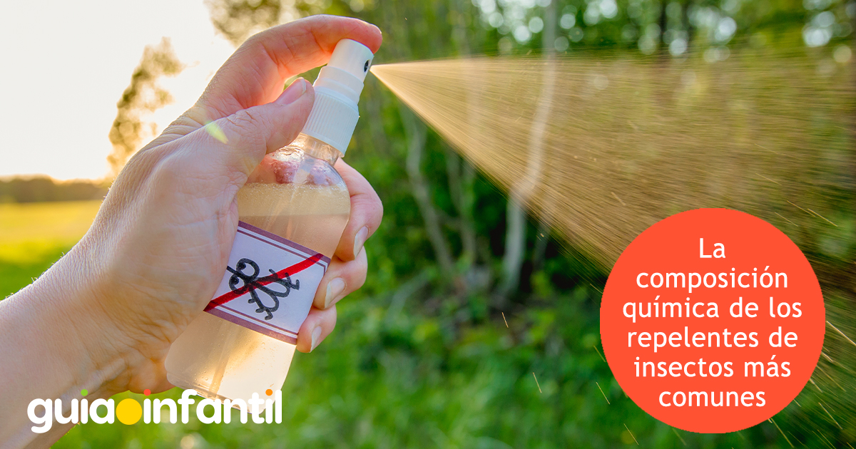 Composición química de los repelentes