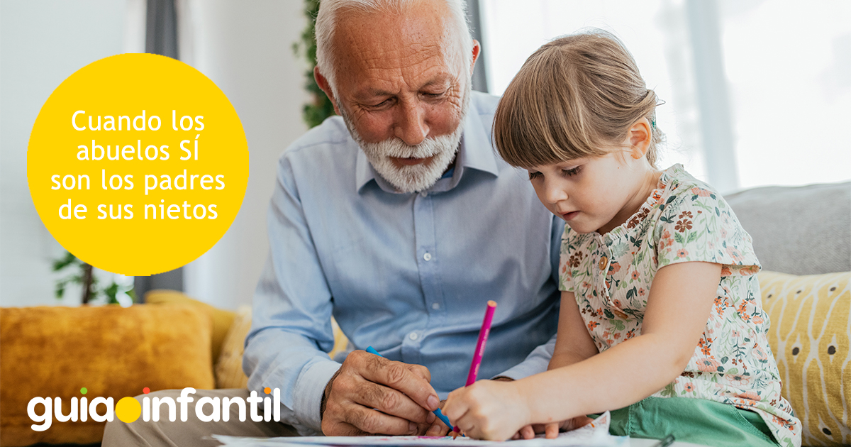 Abuelos que son padres de sus nietos