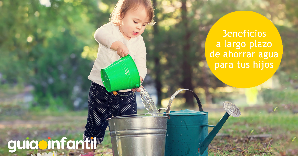 Beneficios de los niños al ahorrar agua