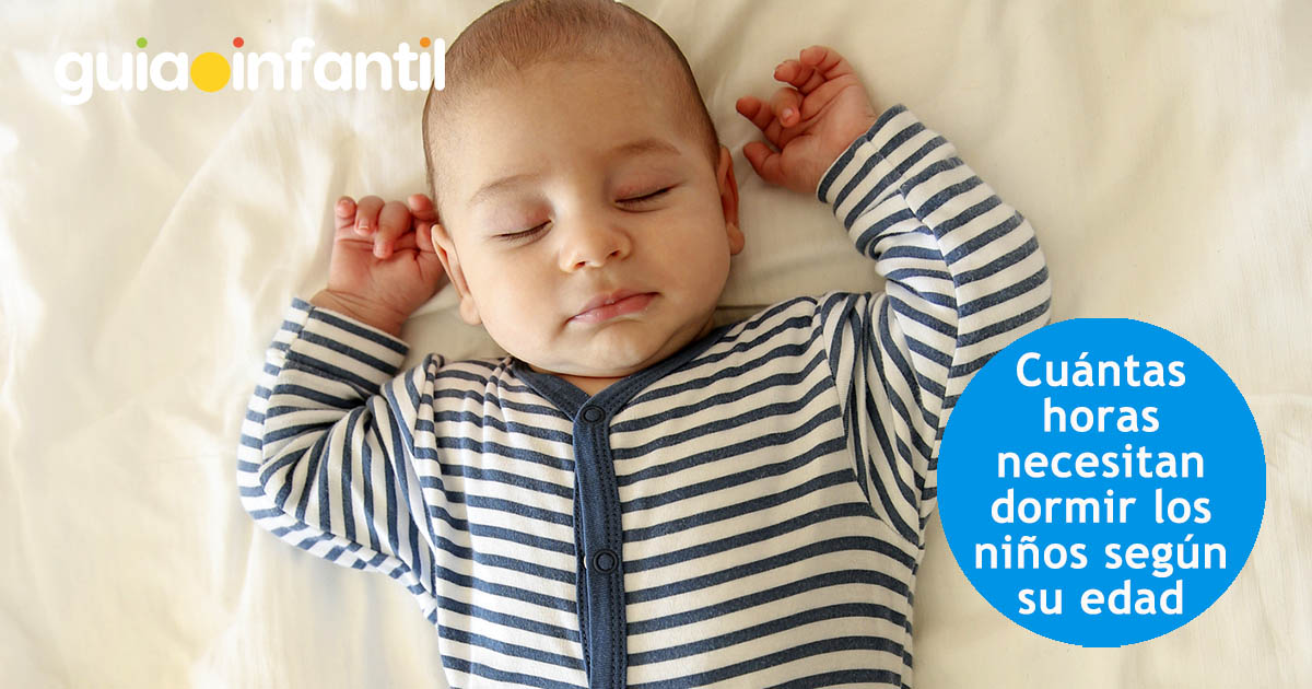 cuanto necesita dormir un niño
