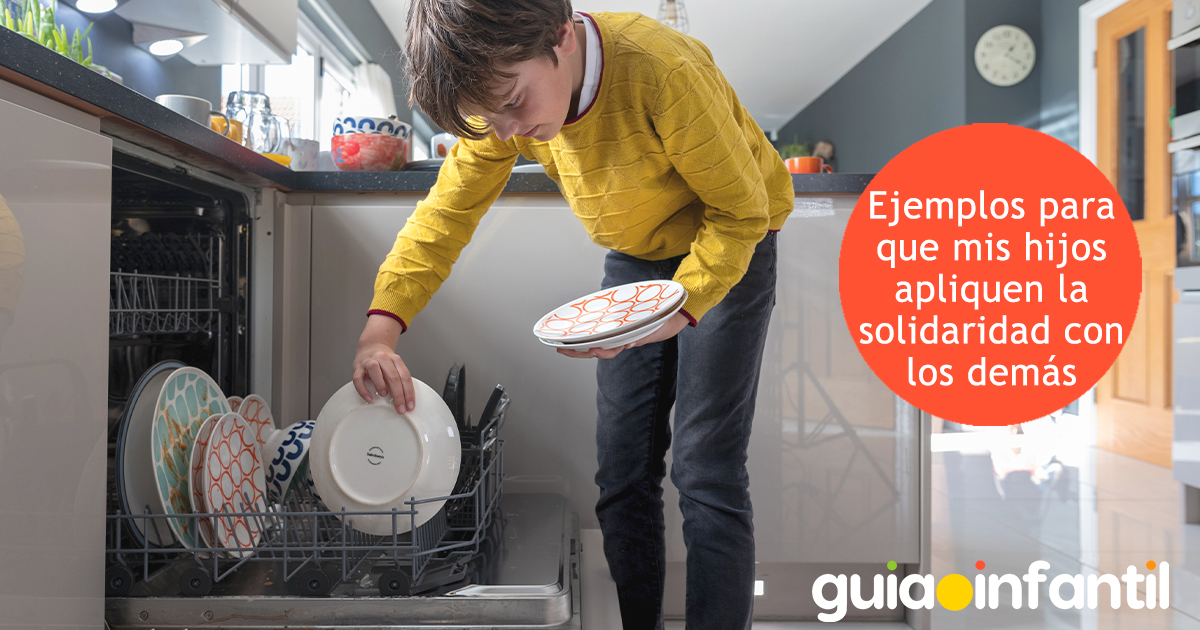 Acciones solidarias de los niños