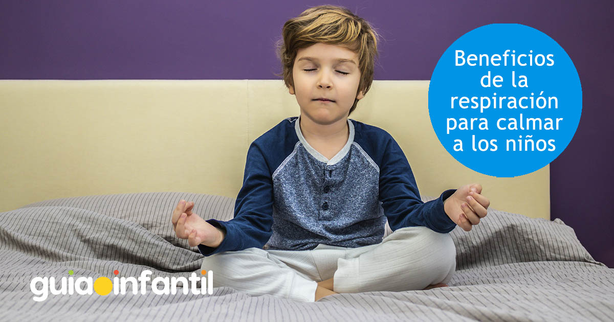 calmar a los niños con la respiración