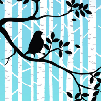 El grajo que se distrajo. Cuento corto con rimas sobre un pájaro para niños