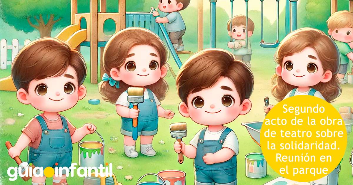 Segundo acto de la obra teatral para los niños