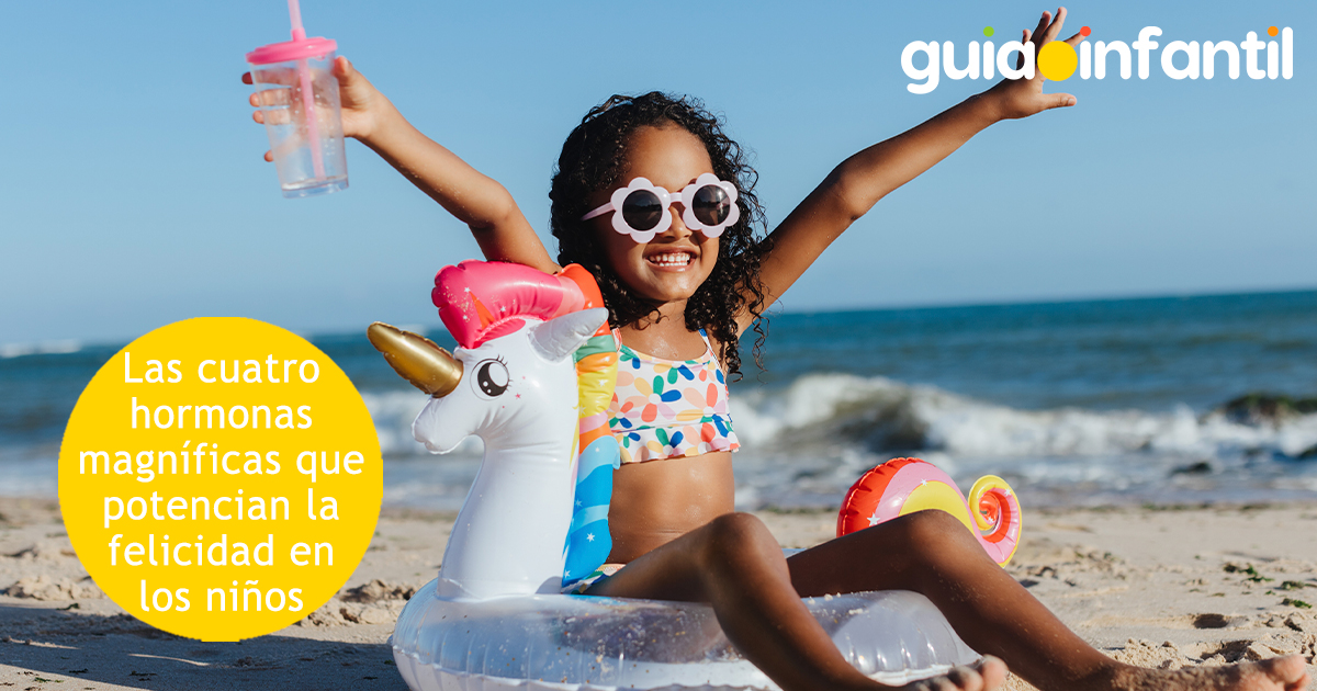 Hormonas que potencian la felicidad de los niños