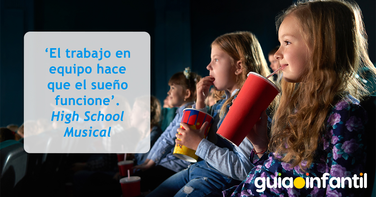 Frases de películas para niños sobre el trabajo en equipo
