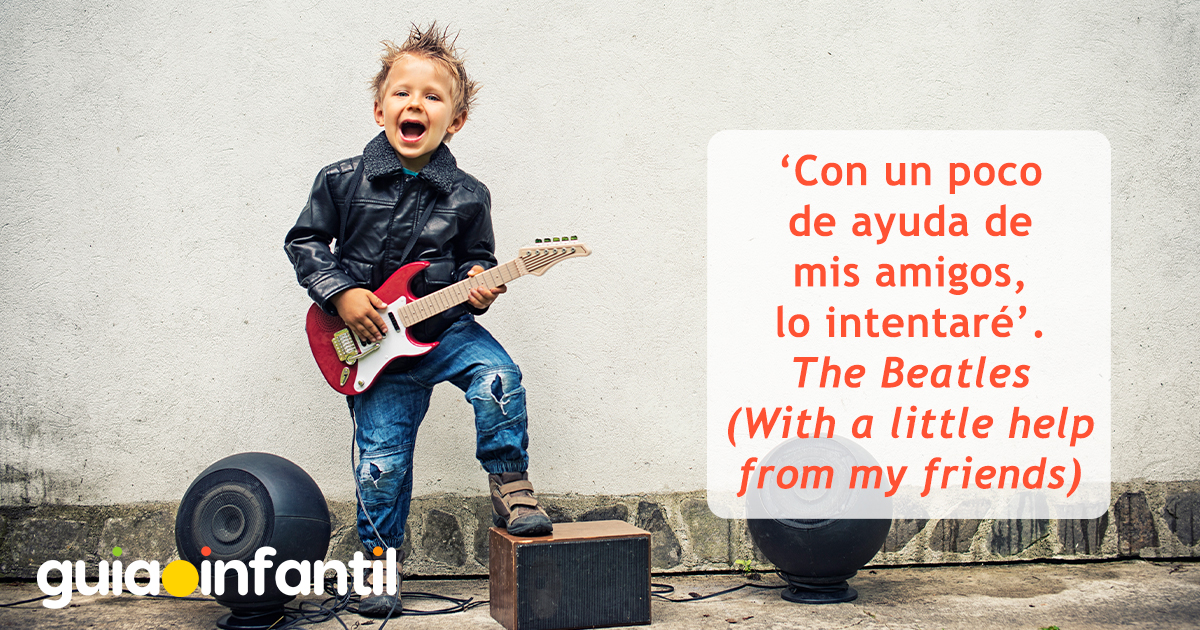Frases de canciones para niños
