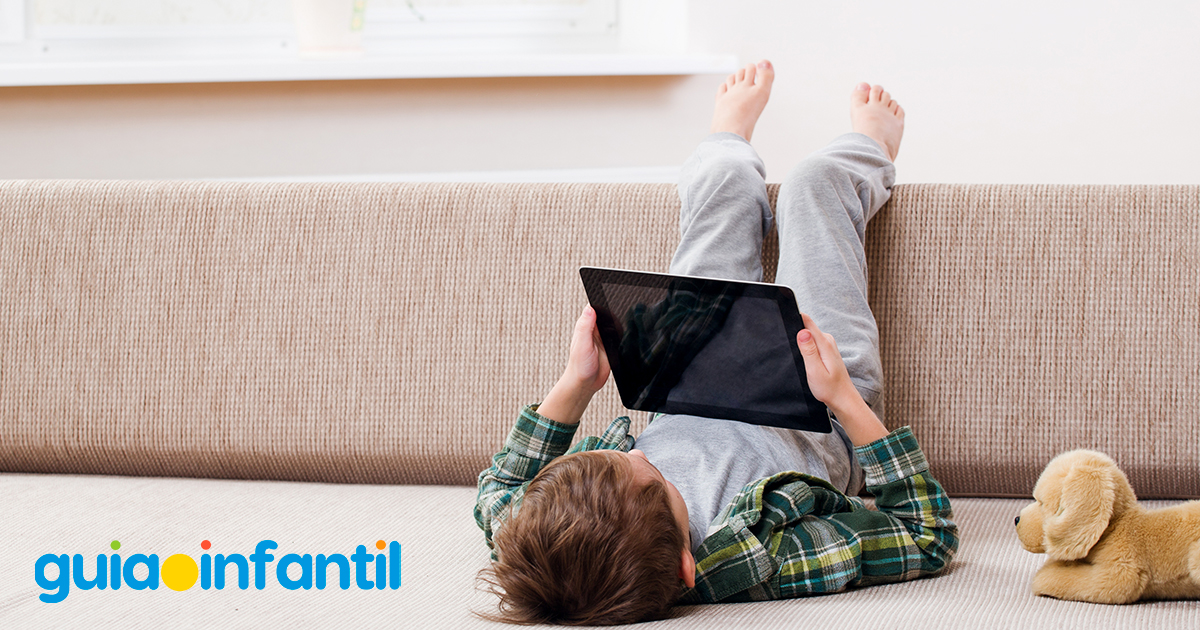 Uso de tabletas en los niños