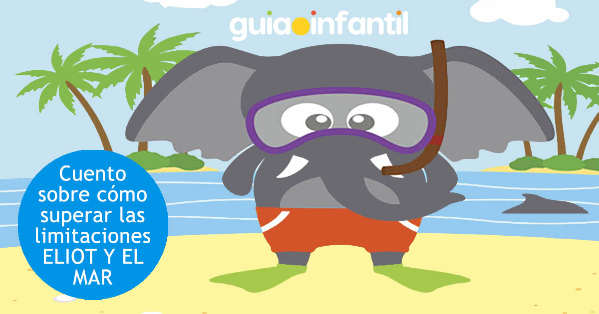 cuento sobre superación para niños. Eliot y el mar