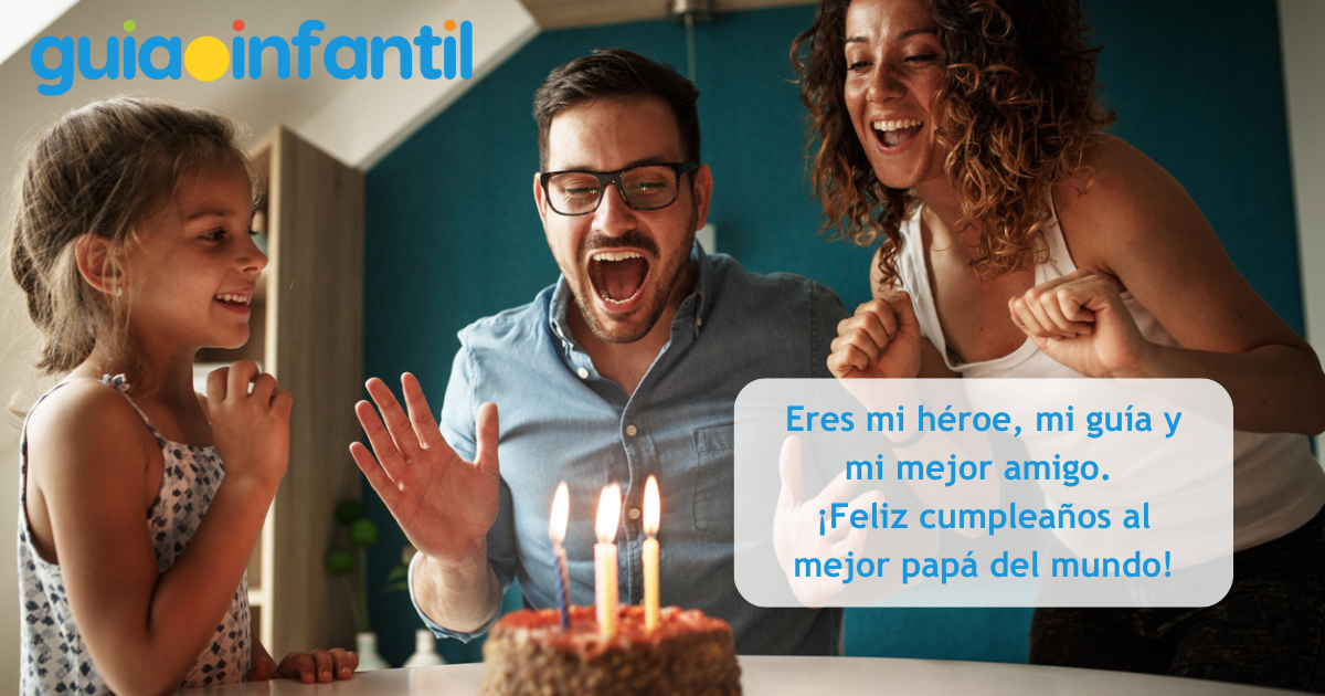 Tarjeta de felicitación de cumpleaños para un padre