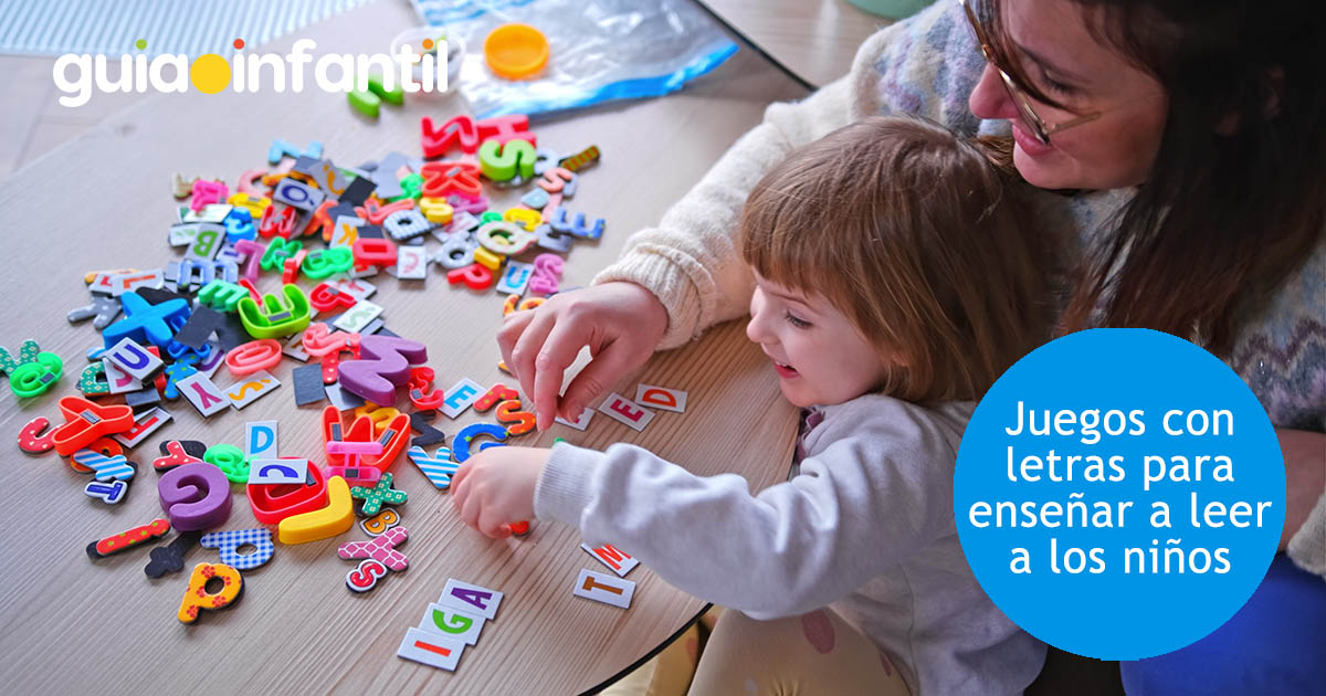 juegos con letras para enseñar a leer a los niños