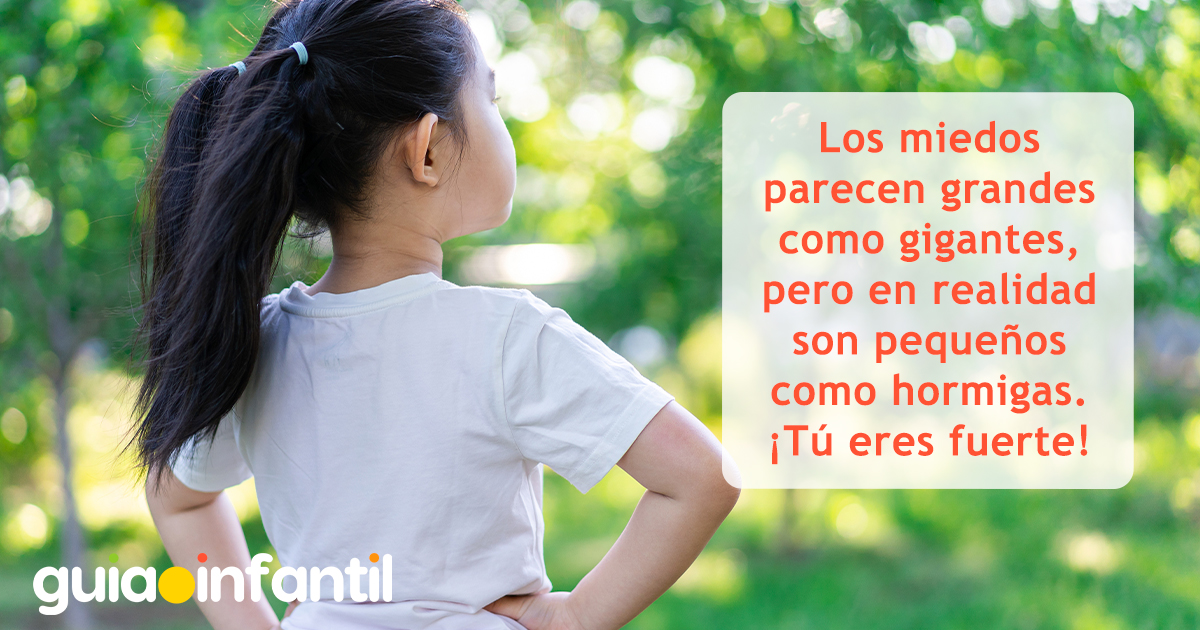 Postal para enfrentar los miedos de los niños