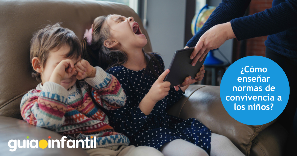 ¿Cómo enseñar normas de convivencia a los niños?