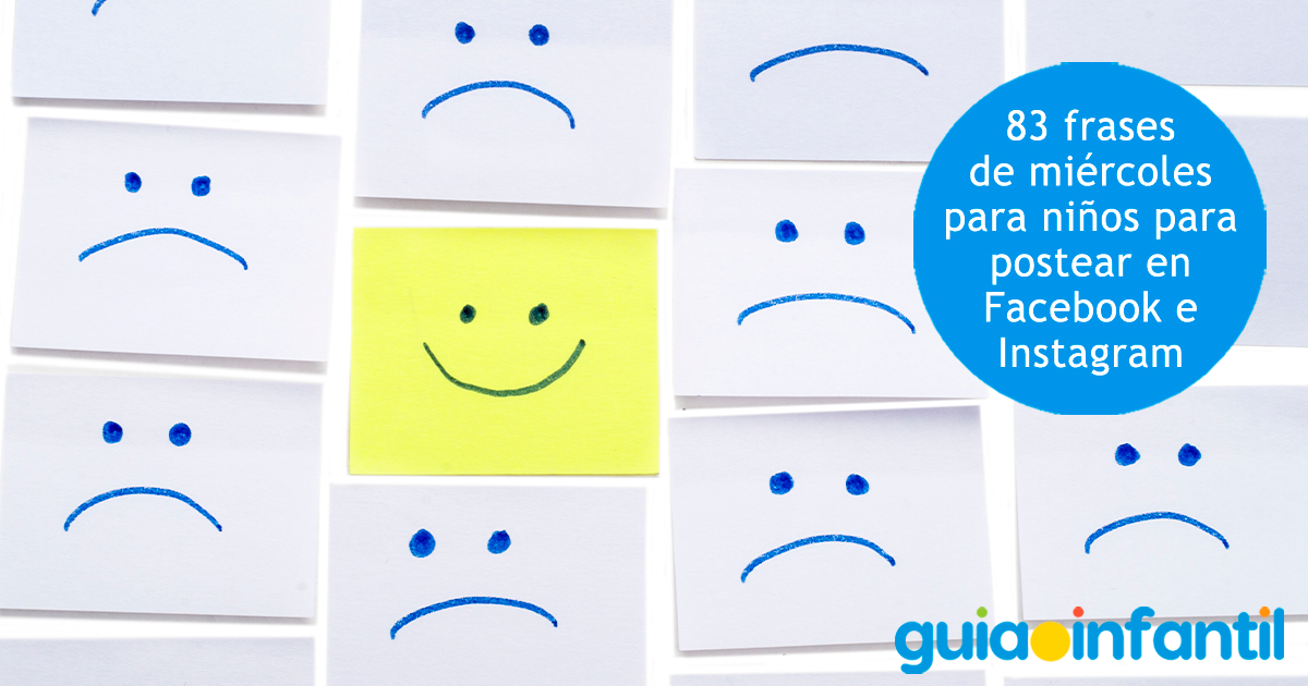Frases de miércoles para niños