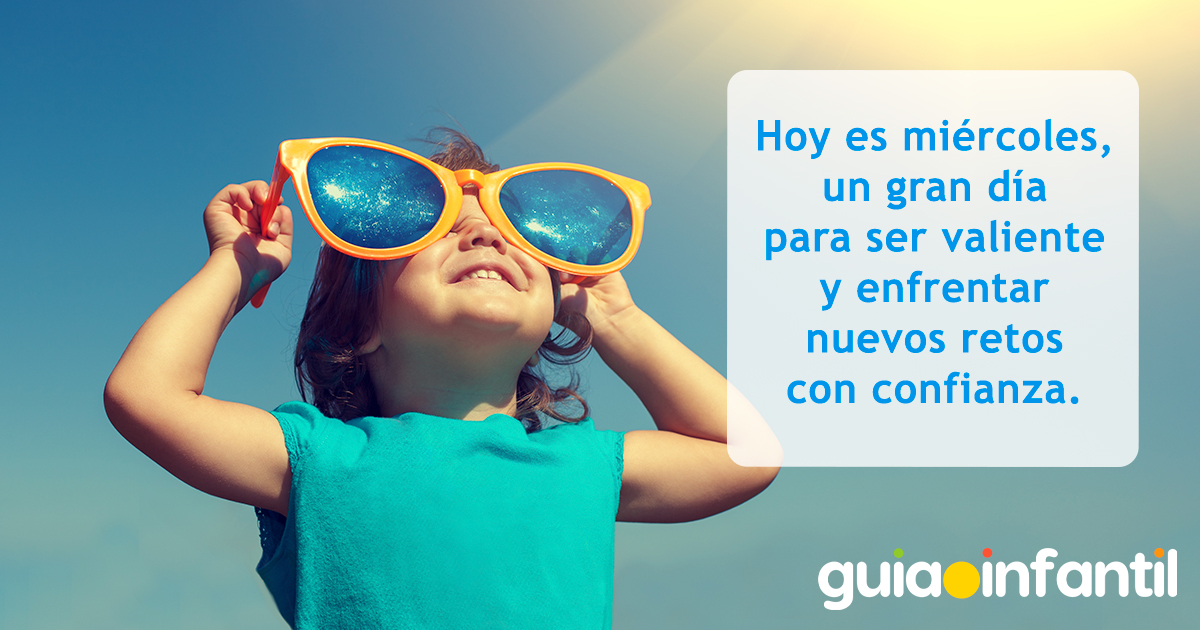 Tarjeta de miércoles para niños